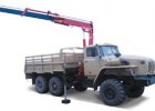 Бортовая машина -4320 с краном манипулятором FASSI