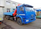 Бортовая машина -65117 с краном манипулятором FASSI F215A.22